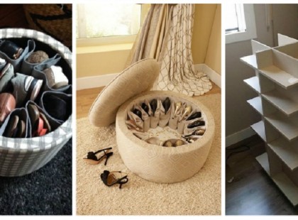 Nem férnek el a cipők a szekrényben? Mutatunk néhány ötletet, hol tárolhatod!