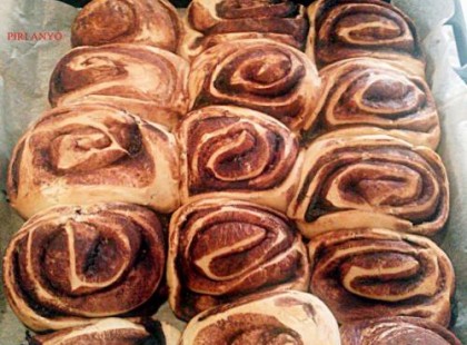 Puha kakaós csiga, gyermekkorom kedvence, de azóta is imádom!