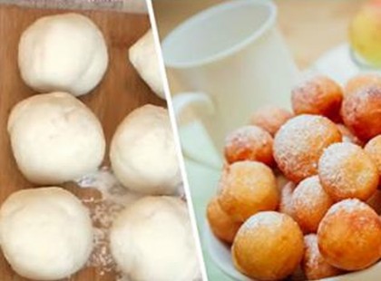 Villámgyors túrós fánk, nem kell keleszteni, állítsd össze a tésztát és már sütheted is!