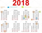 Munkaidő naptár 2018! Véglegessé váltak a jövő évi munkanap áthelyezések! Rekord hosszú hétévégnk lesz jövőre, de cserébe nagyon sok szombaton kell dolgozni!
