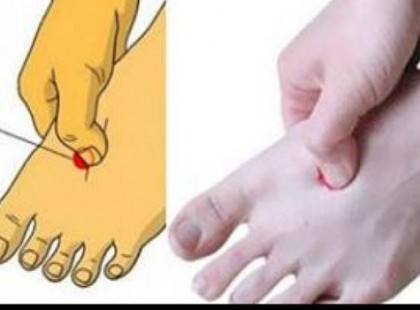 Naponta nyomd meg ezt a pontot a lábadon és igazi csodában lesz részed!