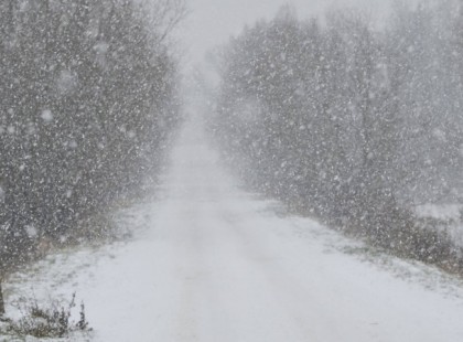 Vasárnap és hétfőn hózáporok jönnek.