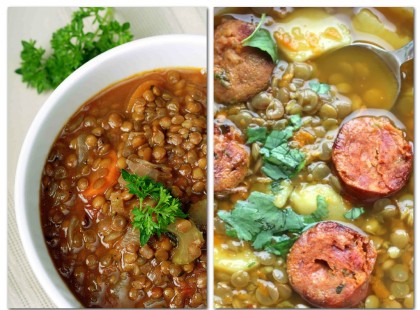 Két fenséges lencseleves az újévre! BUÉK!