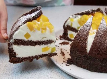 Házi joghurtkrémes baracktorta, azt gondolod, hogy nehéz elkészíteni, pedig nem is olyan bonyolult!