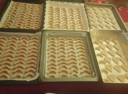 A mai napom végeredménye 293 db, mogyorós mézes kiflik!!