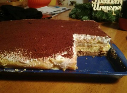 Gesztenyés babapiskótás krémes, sütés nélküli káprázatos édes finomság!