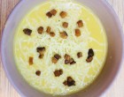 Sárgaborsó krémleves, finom fűszeres leves, nincs is ennél jobb egy fárasztó munkanap után!