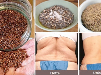 Két mag keveréke: nincs több parazita, lerakódott zsír és méreganyag