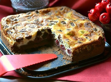 Kavart kakaós túrós meggyes, mióta megkóstoltuk, a család más sütit nem is akar enni!