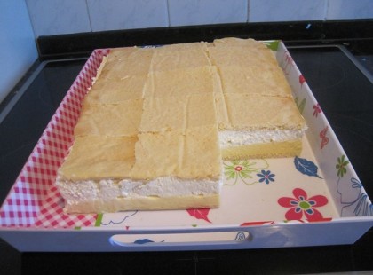 Felhő szelet, már a látványtól is éhes lettem!