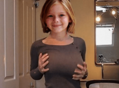 Ez a 7 éves kislány mellimplantátumot kapott karácsonyra… nincs több kérdésem!