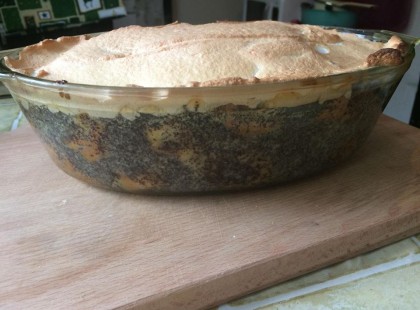 Pudingos mákos guba, nagyon finom, habos és édes!