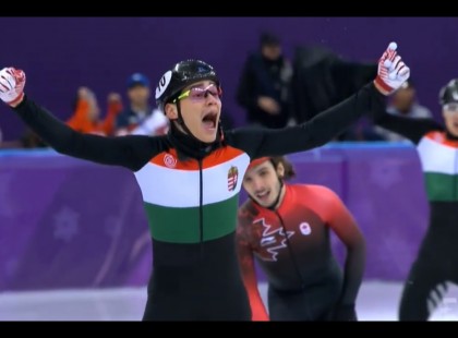 Magyar aranyérem a téli olimpián!