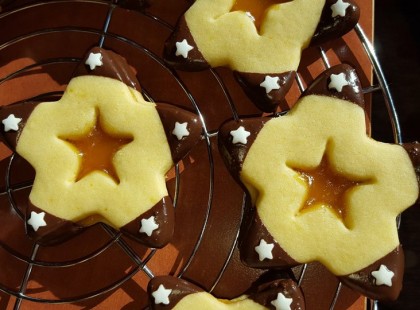 Ajándékba készítettem ezeket a sokáig puha linzereket. Remélem, örül majd neki, aki kapja!