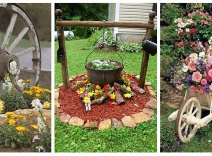 Egy kis kreativitással te is gyönyörűvé alakíthatod a kerted, mutatunk néhány ötletet!