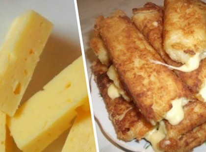 Nem tudta mit készítsen ebédre, volt otthon egy kis burgonya és sajt, a gyerekeke kedvence lett!