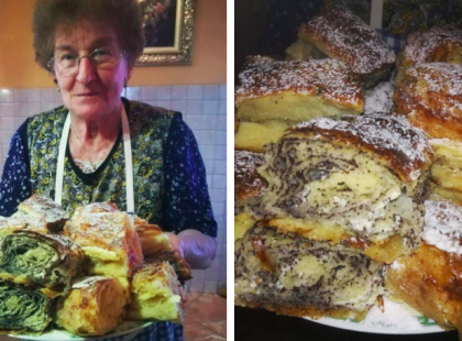 Elkészült a zalai kelt rétes, ahogy a mami csinálta