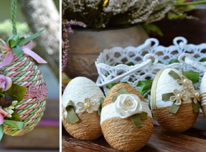Káprázatos húsvéti dekorációk, amelyeket egy szempillantás alatt el is készíthetsz!