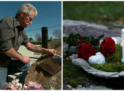 A gyászoló apa titokban látogatta fia kegyhelyét 13 éven keresztül – aztán egy üzenetet kapott