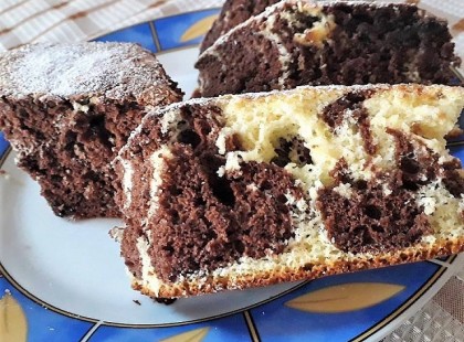 Kakaós kevert süti, alig van vele munka, de az íze egyszerűen mindenkit elvarázsol!