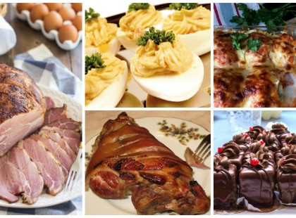 Itt van minden recept, amire Húsvétkor szükséged lehet: sonka, előétel, sütemény és még sok finomság!