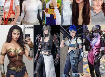 Egy népszerű cosplayes csaj, akiért mindenki rajong. Nézd meg hogyan változik át