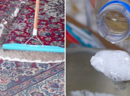 Egy szinte teljesen ingyenes módszer, amivel bármilyen foltot eltüntethetsz a szőnyegből!