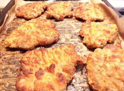 Rántott hús, sütőben sütve – Nincs többé pepecselés, viszlát olajszag