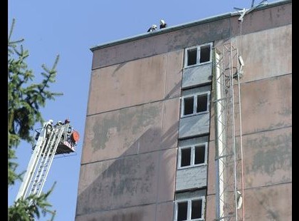 Leesett két munkás egy állványról Budafokon, mindketten meghaltak