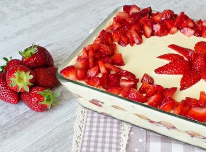 Vett egy kis epret és mascarponét, olyan finomságot készített belőle, hogy mindenkinek elállt a szava!