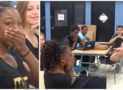 Egy orvos megszakítja az órát és odamegy a tini lányhoz – mikor a lány megtudja ki ő sírni kezd