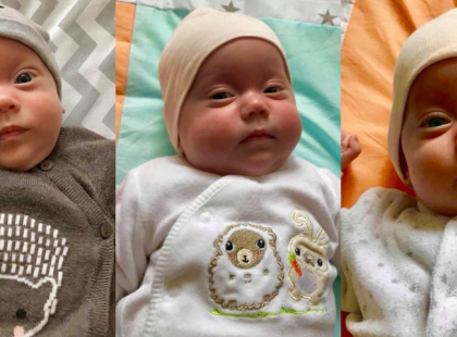 Most érkezett! Újra megszólalt az apuka: Csodálatos hírek érkeztek a tavaly félárván maradt hármas ikrekről! ❤ Szívmelengető amiket mondott: