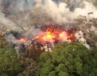Nagy erejű kitörés rázta meg a Kilauea vulkánt Hawaii szigetén