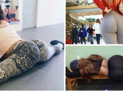 Egyes nők olyan szoros nadrágot hordanak, mintha rájuk festették volna…