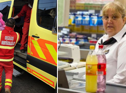 Tegnap a fiammal voltam bevásárolni, aki mentősként dolgozik. Amikor meglátta a kasszás így szólt: 