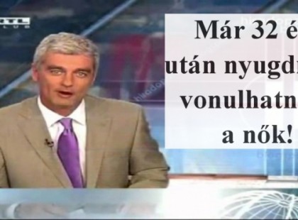 HÖLGYEK FIGYELEM! ENNYI SZOLGÁLATI IDŐ KELL A NŐK 40 ÉVES NYUGDÍJÁHOZ 2018-BAN! ITT VANNAK A PONTOS SZÁMOK! >>>