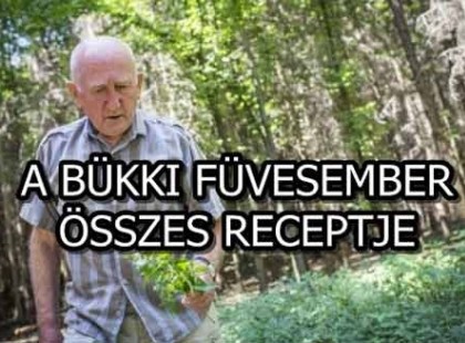 A bükki füvesember, Gyuri bácsi összes receptje!Nincs olyan betegség, nyavalya, amire nem találsz itt természetes gyógymódot! >>>