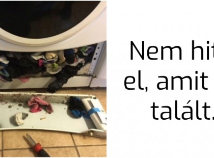 Itt a bizonyíték arra, hogy a mosógép valóban megeszi a zoknikat