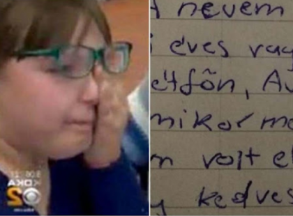 ETTŐL A 9 ÉVES KISLÁNYTÓL KAPOTT LEVELET A RENDŐRSÉG, AMINEK A BELSEJÉBEN PÉNZT TALÁLNAK - EKKOR AZONNAL CSELEKEDNEK!