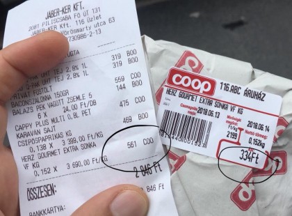 Így ver át a COOP, nagyon figyeljetek oda a blokkra, mert EZZEL az aljas módszerrel verik át a vásárlókat a Coop-osok