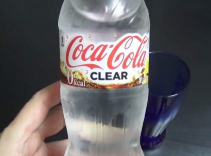 Teljesen átlátszó kólát dobott piacra a Coca-Cola