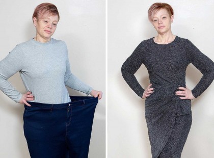 73 kiló lement egy év alatt! Pontosan ezt ettem, mutatom!