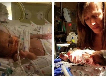 A szülők kénytelenek babájukat halálos betegséggel a kórházban hagyni – aztán megérkezik a rendőrség