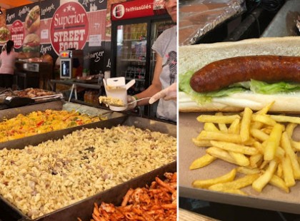 Balatonon ettünk tegnap, és ennyibe került ez a kis szál kolbász. Azt hittem, hogy álmodok!