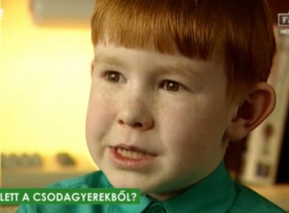 Emlékszel még Szász Marcira? A 195-ös IQ-val rendelkező kisfiú mindenkit lenyűgözött! EZ LETT BELŐLE 31 éves korára :