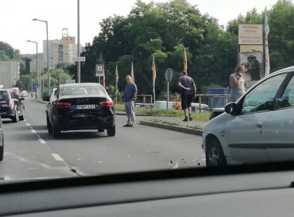 Balesetet szenvedett Gáspár Győző és lánya Evelin