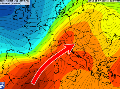 Hatalmas hőhullám közeledik!Mindenkit figyelmeztet az Országos Meteorológiai Szolgálat