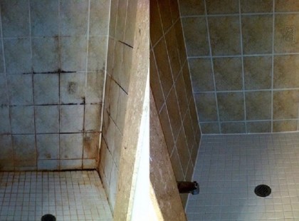 A fürdőszoba ragyog, mióta a szomszédasszonyom elárulta, mivel lehet letakarítani a csempét és még a fugákat is