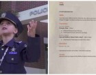 A 4 éves kisfiú munkát keres a rendőrségnél - az önéletrajza a legjobb amit valaha olvastunk