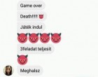 A kisfiam tegnap este ezt az üzenetet kapta Momo-tól. Azóta zokog, és fél!